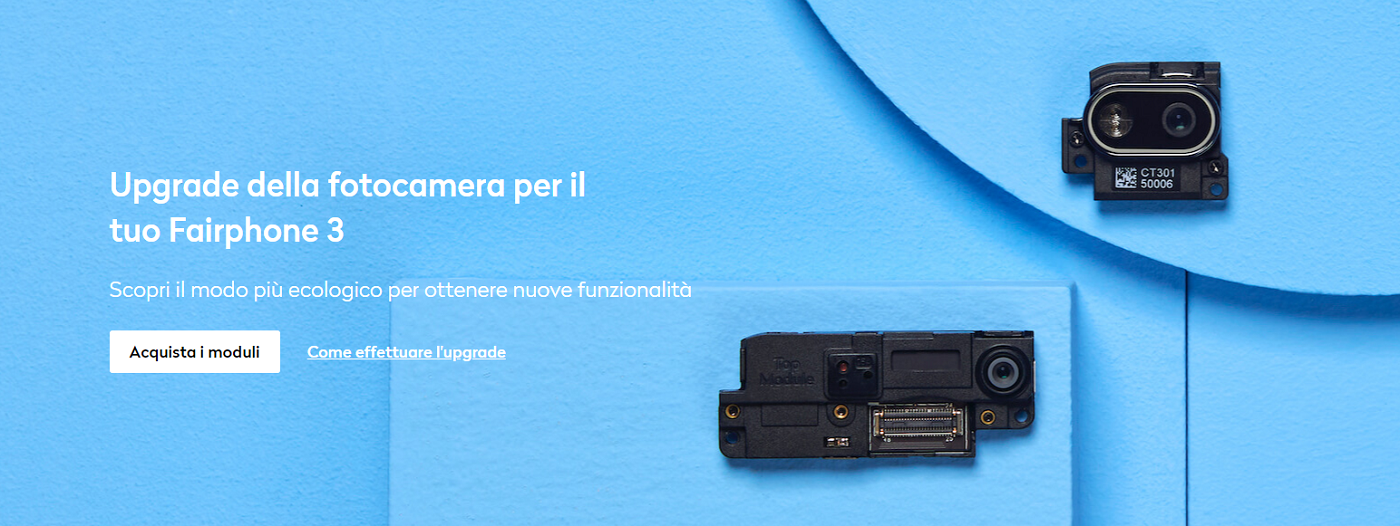Fairphone 3: nuove fotocamere per lo smartphone equosolidale 3 fairphone 3 camera upgrade