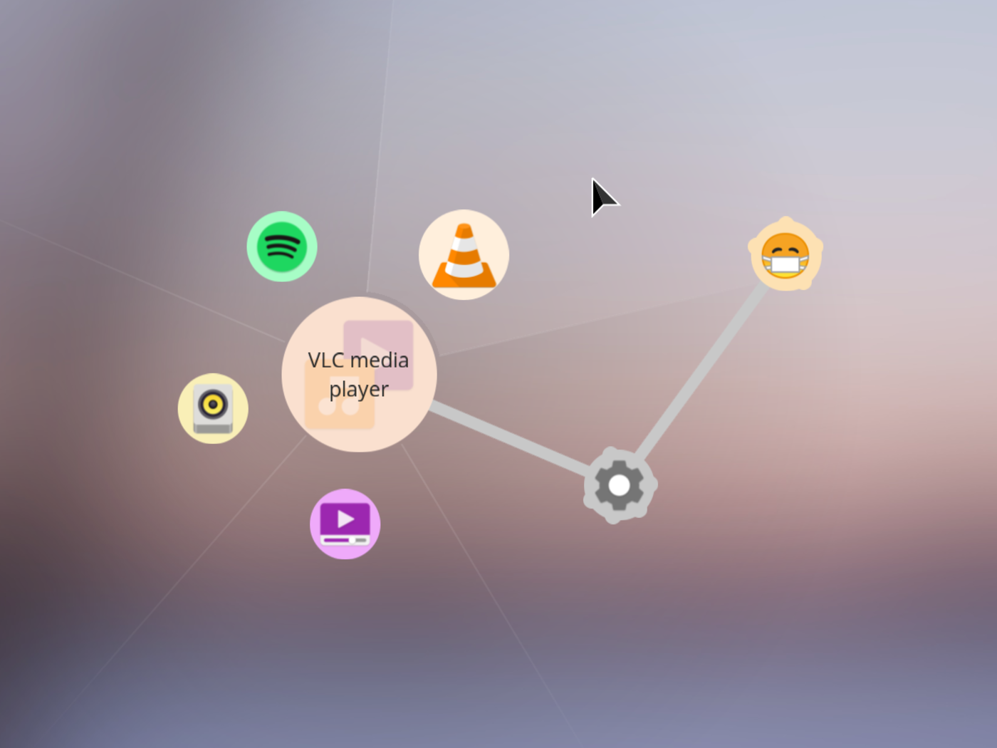 Fly-Pie un innovativo launcher circolare per GNOME Shell