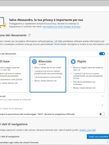 microsoft edge privacy problem
