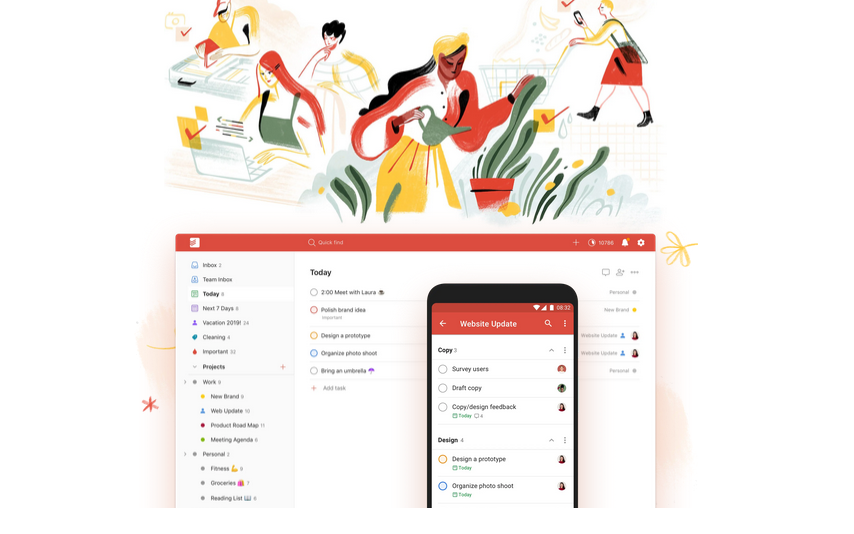 todoist to do list linux app