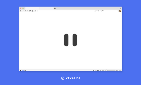 Vivaldi 3.3: break mode per mettere in pausa Internet