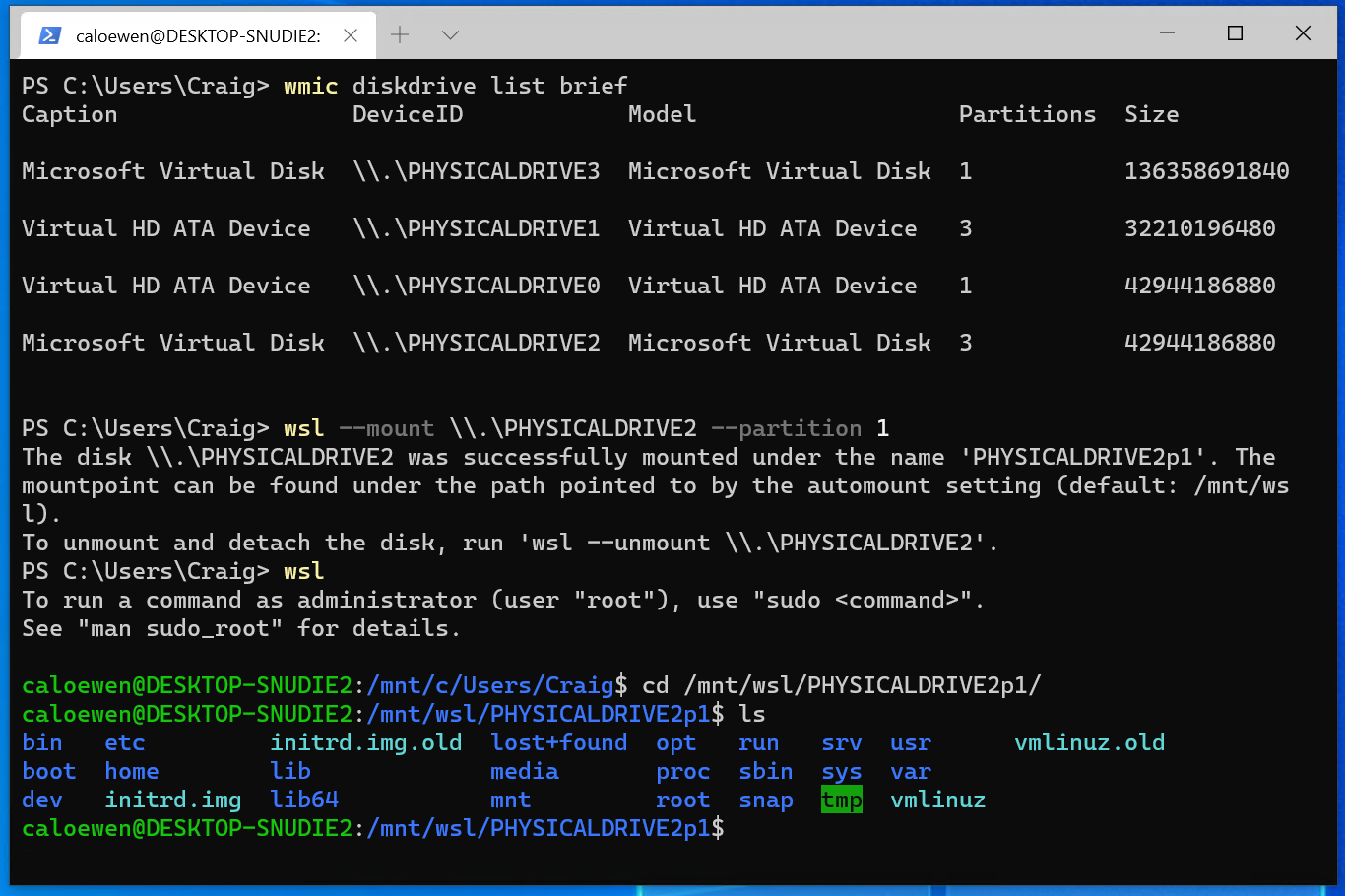 WSL 2 sempre più potente: accesso alle distro in dual boot da Windows 10