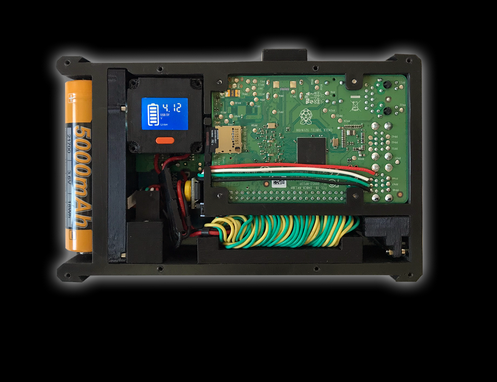 Yet Another Raspberry Handheld (YARH): Raspberry All in one 3 yarh 1