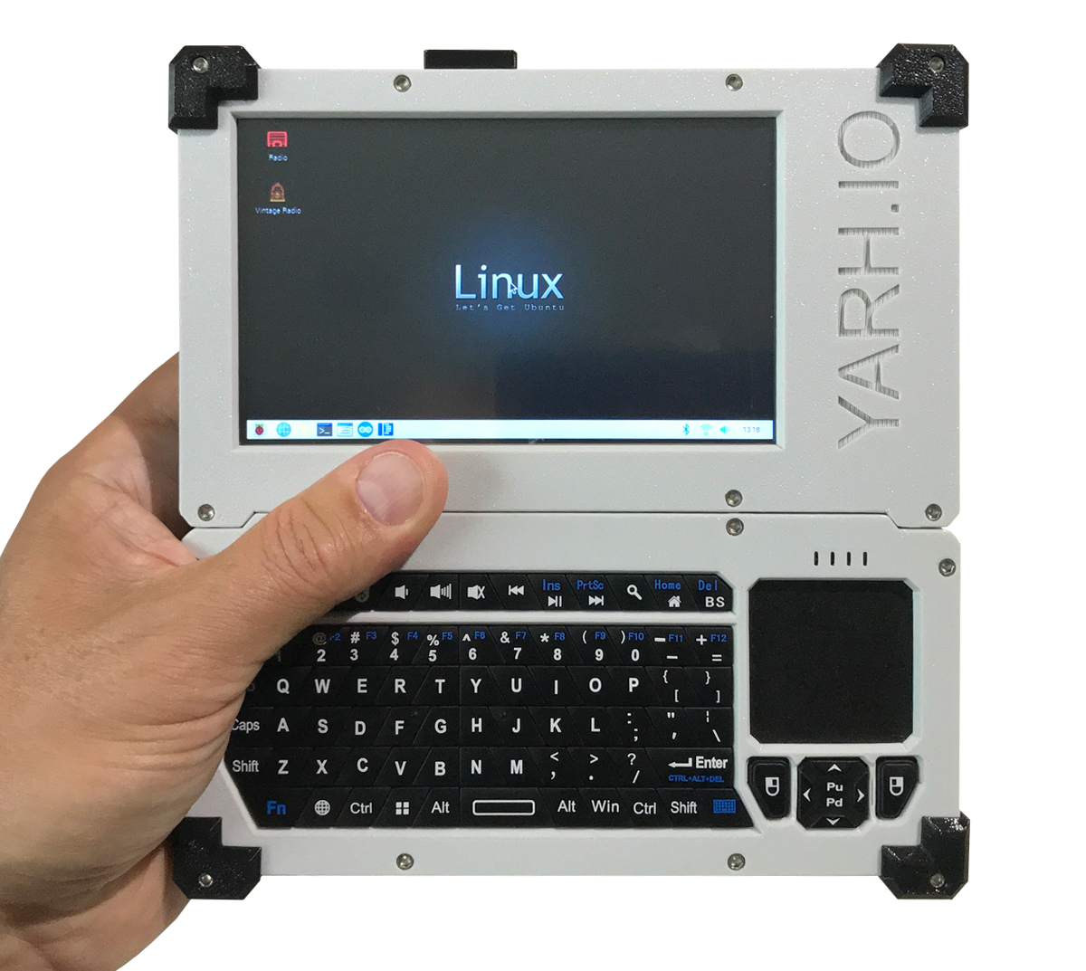 Yet Another Raspberry Handheld (YARH): Raspberry All in one