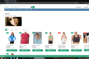 bagisto open source e-commerce vetrina prodotti