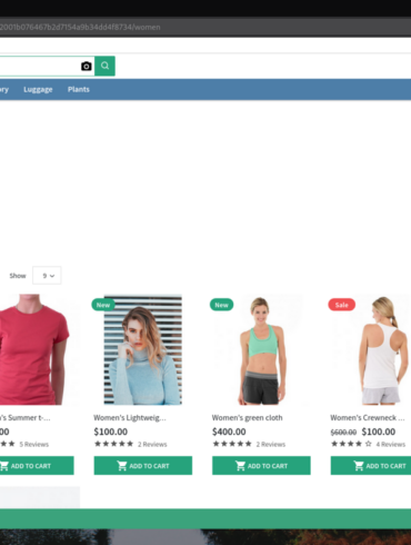 bagisto open source e-commerce vetrina prodotti