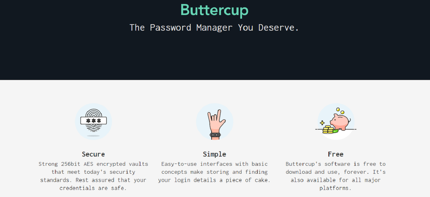 buttercup password manager