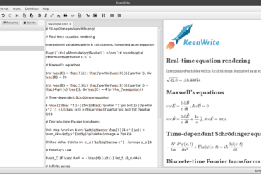 keenwrite open source R