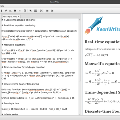 keenwrite open source R