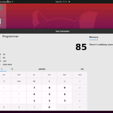 linux windows calcolatrice