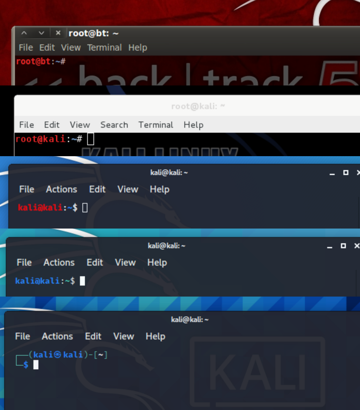 kali linux bash