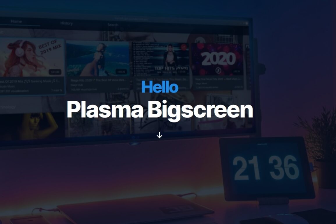 kde plasma bigscreen