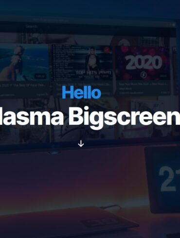 kde plasma bigscreen