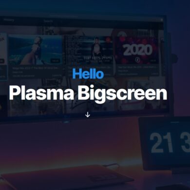 kde plasma bigscreen