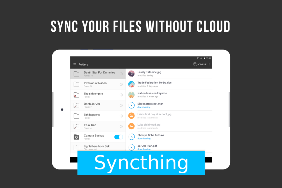 syncthing open source