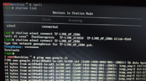 arch linux install iwctl wifi