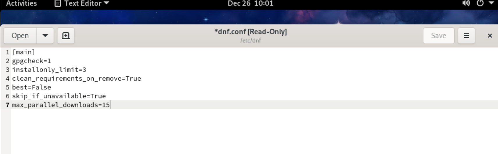 Fedora Tip: come velocizzare il Package Manager DNF