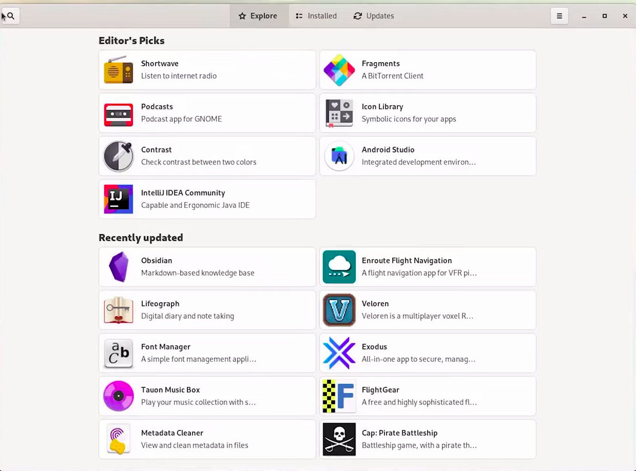Approfondimento: Souk, il nuovo Flatpak Store di GNOME