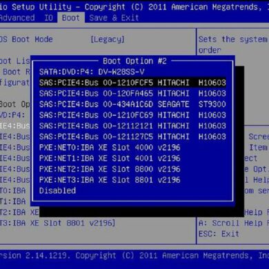 boot sequence efibootmgr