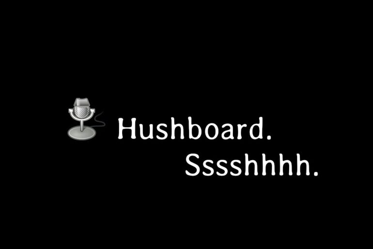 hushboard microfono