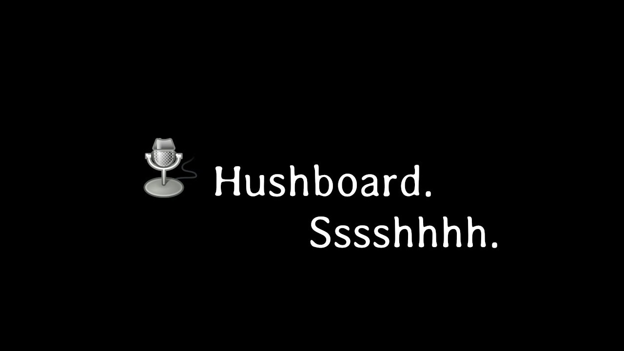 hushboard microfono