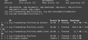 signal flatpak required modules open source privacy
