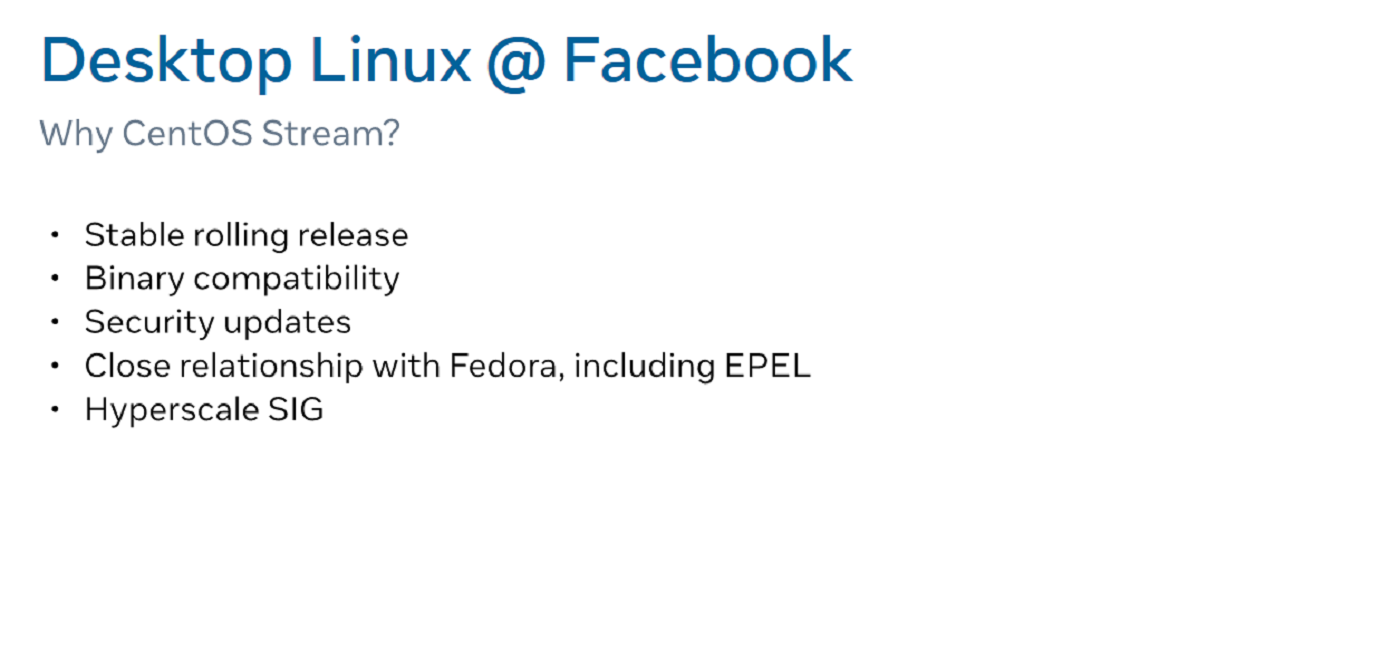 facebook fedora centos