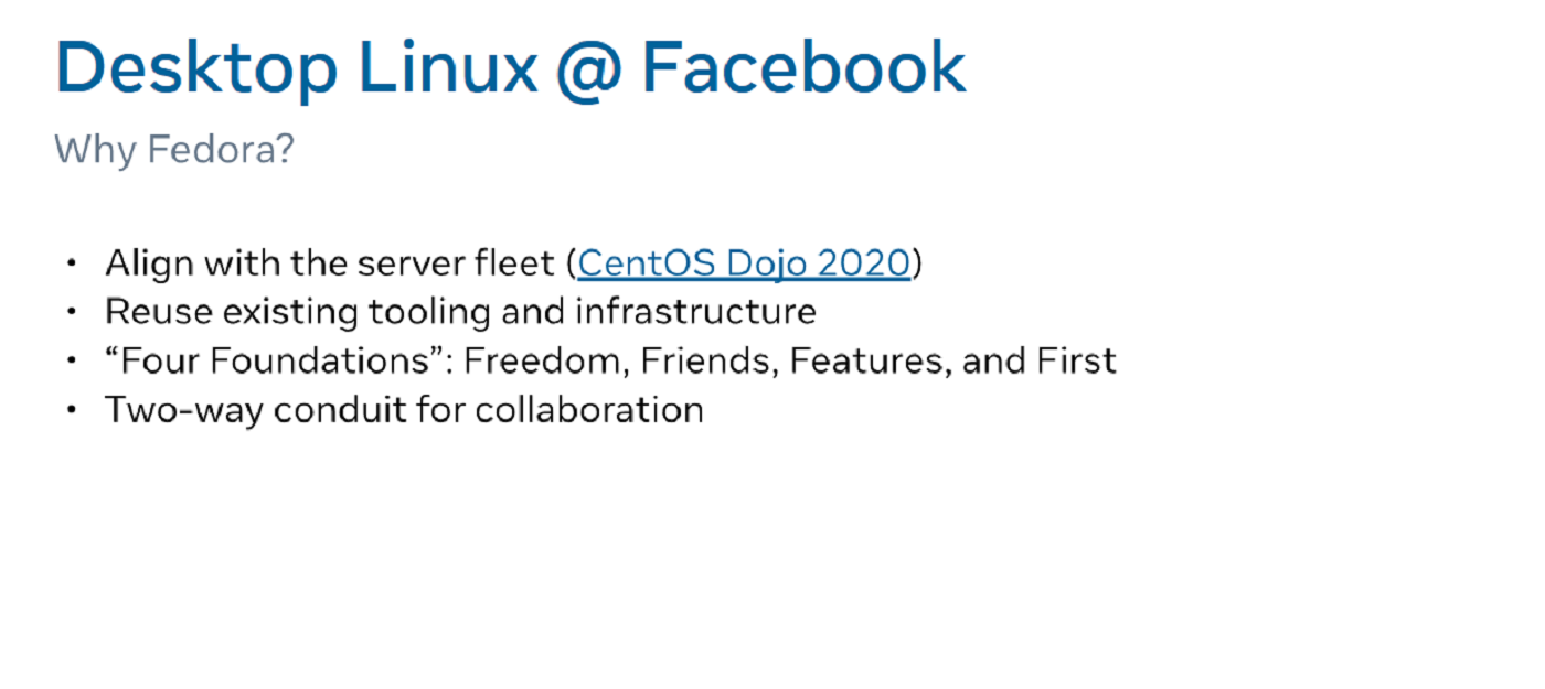 facebook fedora centos