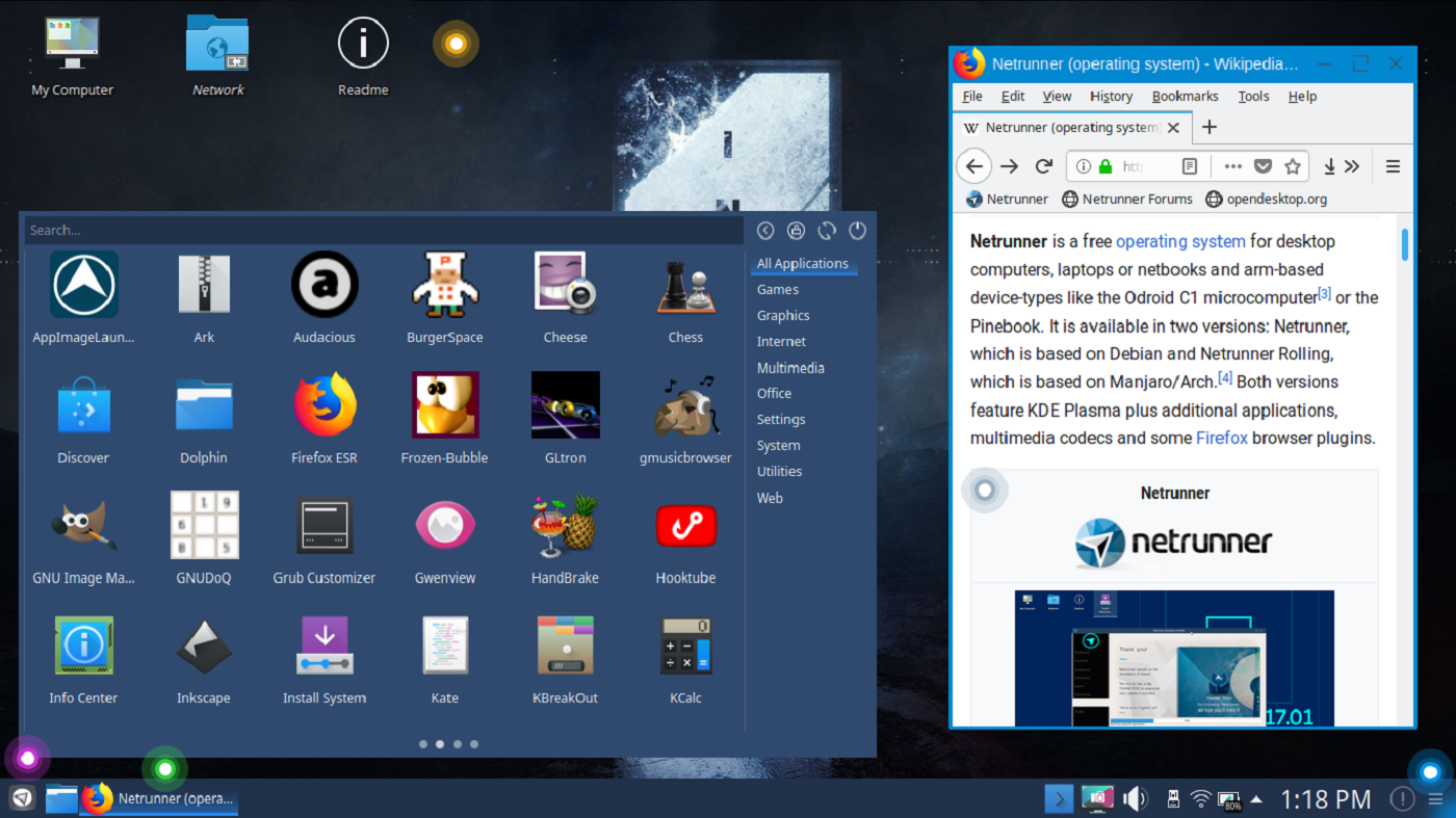 Netrunner 21.01: nuova release della Debian based con KDE