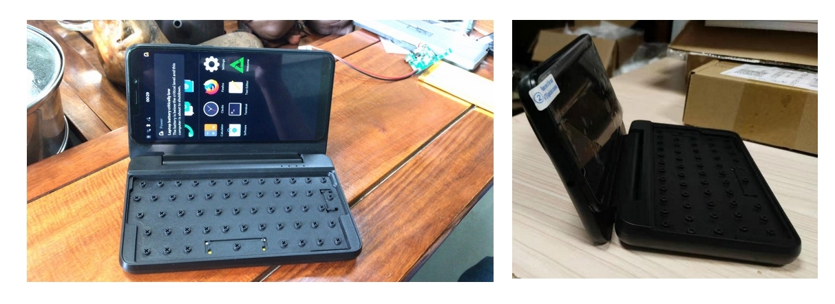 Pine64 annuncia (a sorpresa) l’OS di default sui nuovi PinePhone 2 pinephone keyboard tastiera