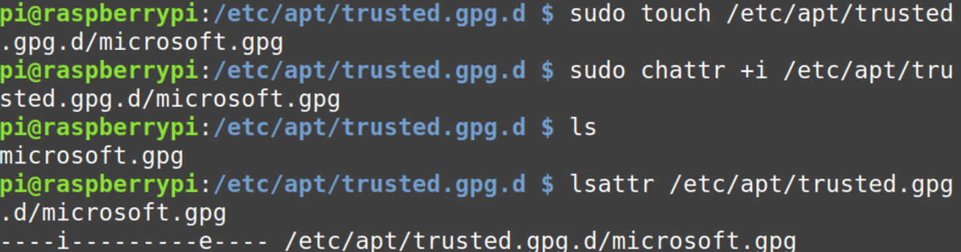 Raspberry Pi OS, aggiornamento installa repo Microsoft: ecco come eliminarlo 4 microsoft repository key