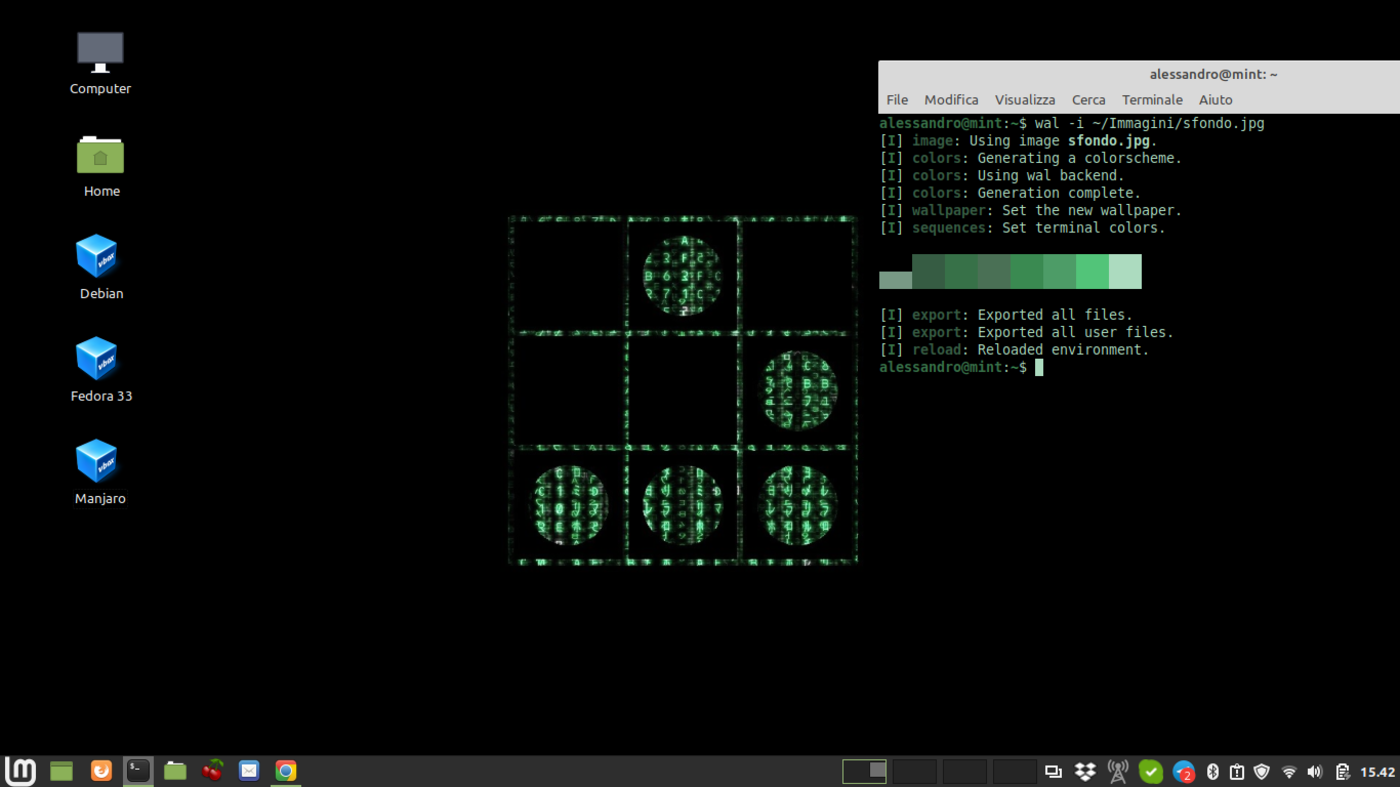 gnome terminal pywal open source