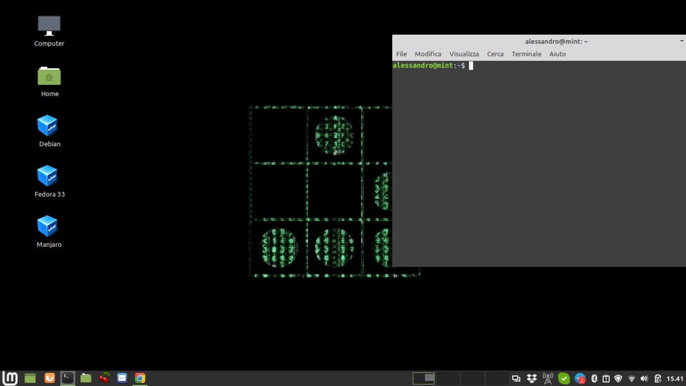 gnome terminal linux mint open source pywal