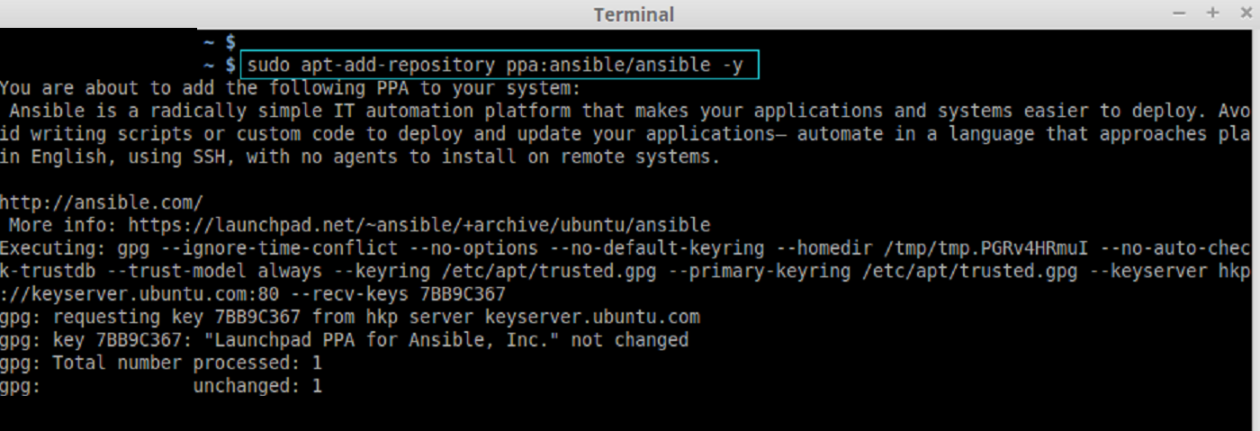 ansibile open source automation tool installation