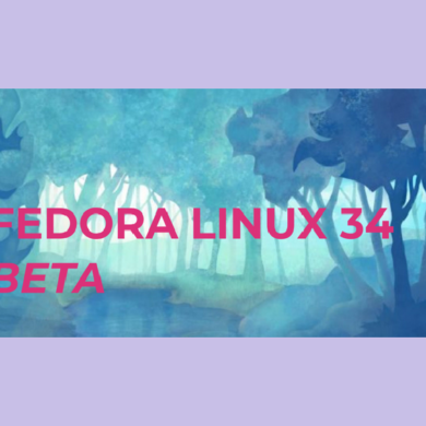 fedora 34 beta