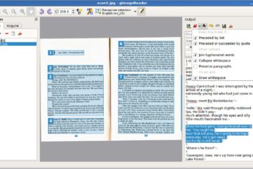 gimagereader tesseract ocr open source