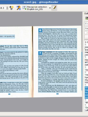 gimagereader tesseract ocr open source