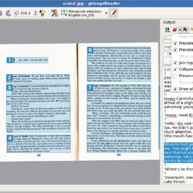 gimagereader tesseract ocr open source