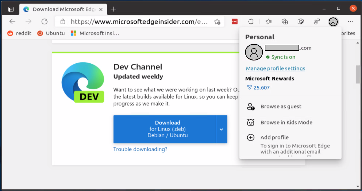 Microsoft Edge: arriva la sincronizzazione dell’account anche su Linux 2 microsoft edge sync signin