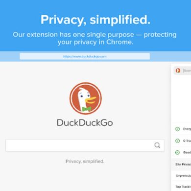 duckduckgo chrome extension privacy
