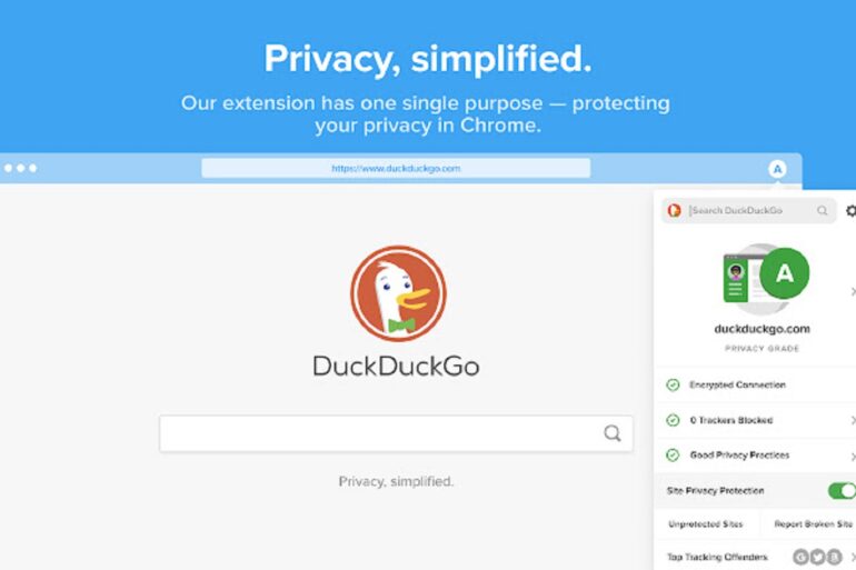 duckduckgo chrome extension privacy