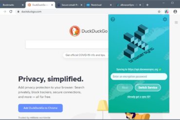 xbrowsersync open source