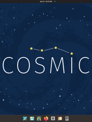 Pop!_OS 21.04 cosmic 1