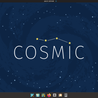 Pop!_OS 21.04 cosmic 1