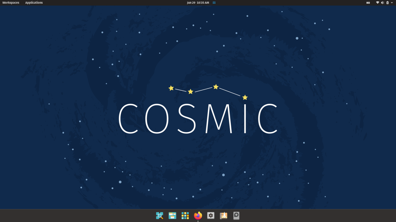 Pop!_OS 21.04 cosmic 1