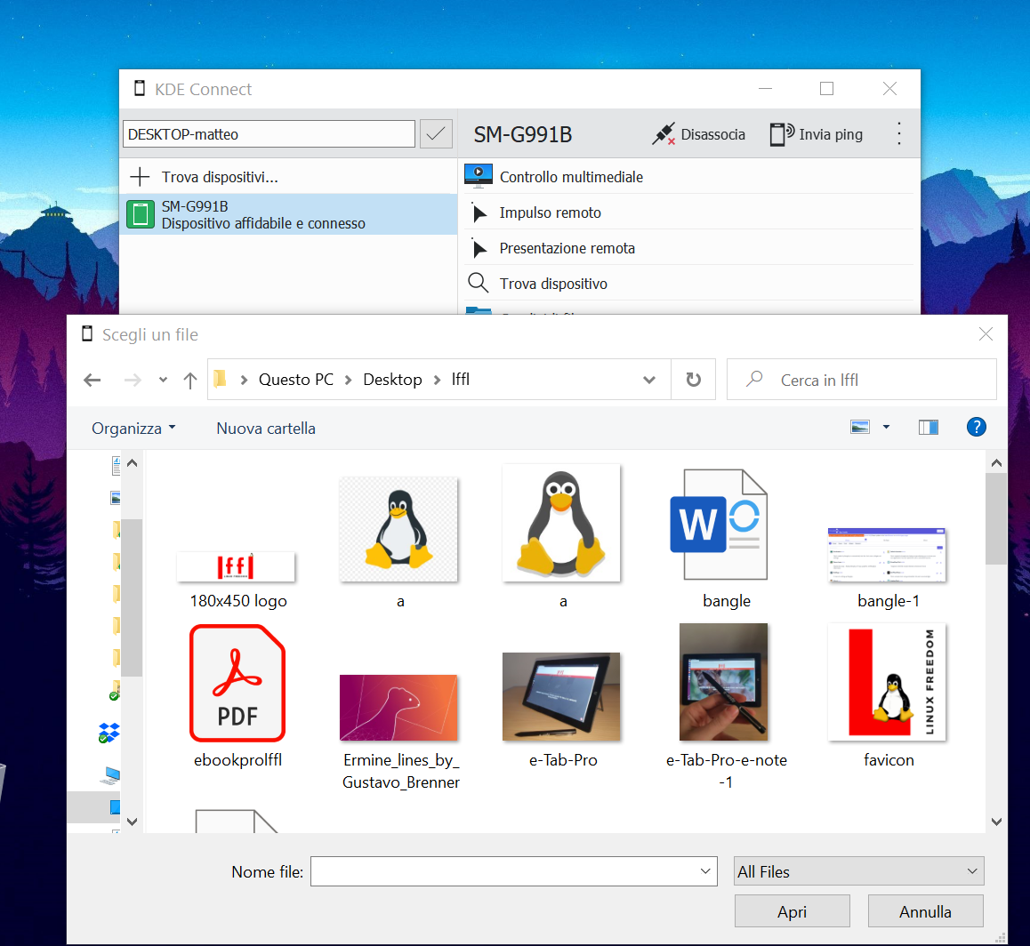 kde connect windows 1