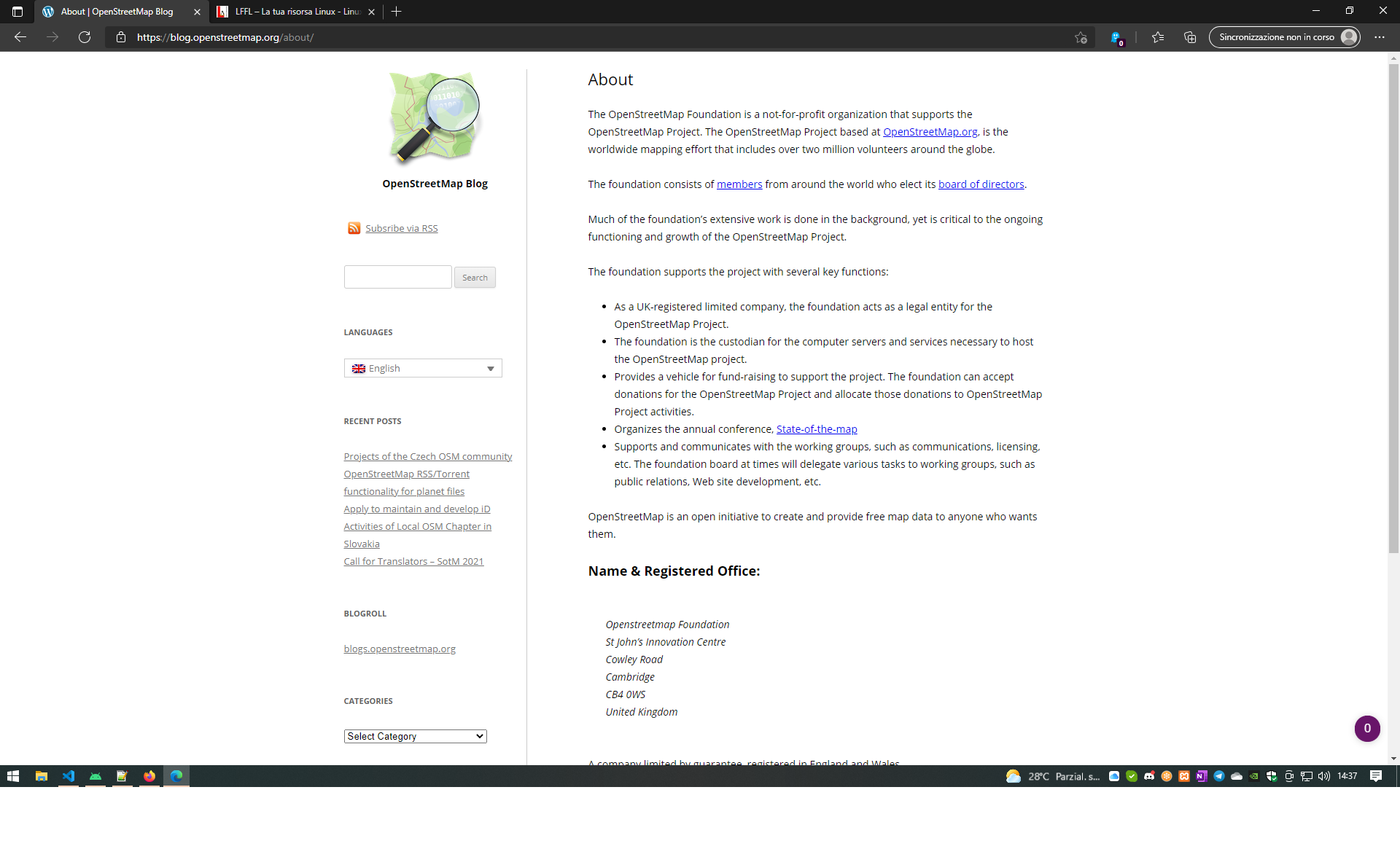 OpenStreetMap cambierà presto casa a causa della Brexit
