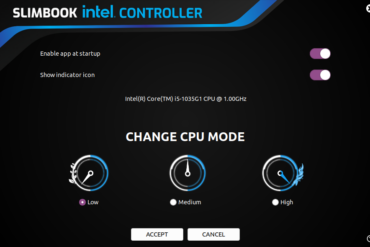 slimbook intel controller