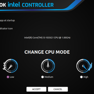 slimbook intel controller
