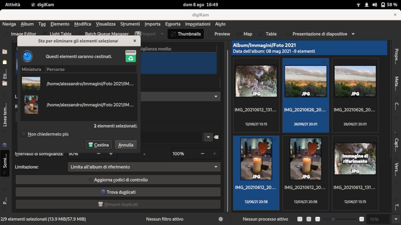 [Guida] Rimuovere i duplicati delle foto con digiKam